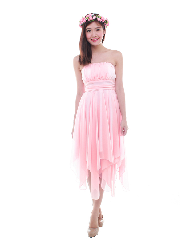 Pixie Dress in Soft Pink